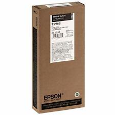 Genuine Epson T5968 Matte Black Ink Cartridge for Stylus Pro 9890 9900 7700 9700 picture