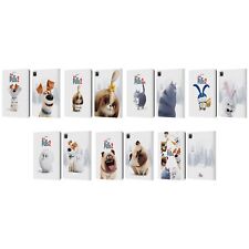 THE SECRET LIFE OF PETS 2 CHARACTER POSTERS LEATHER BOOK CASE FOR APPLE iPAD picture