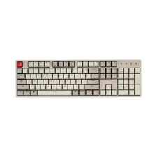 C2 Full Size Wired Mechanical Keyboard Compatible with Mac  Red Switch 104 Key picture