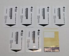 qty 6x Sun Microsystems System config cards plus payflex smart card 370-5155 picture