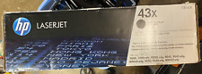 New Genuine HP 43X Black Print Toner Cartridge C8543X - Factory Sealed Box picture