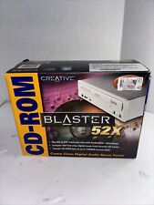 Creative CD Rom Blaster 52X MK4108 Vintage CD5220F/5233E IDE Drive New Open Box picture