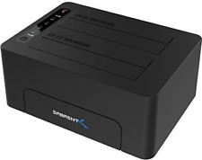 USB 3.0 to SATA Dual Bay External Hard Drive Docking Station for 2.5 or 3.5In HD picture
