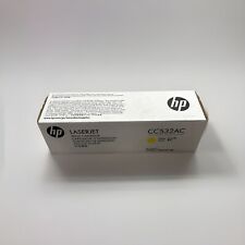 NEW HP 304A CC532A CC532AC Yellow Toner Cartridge LaserJet CP2025 picture