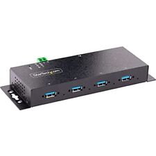 StarTech.com 4-Port Industrial USB 3.0 5Gbps Hub, Rugged USB Hub w/ ESD & Surge picture