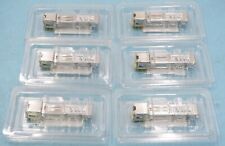 (Lot of 6) New Avago ABCU-571NRZ-BB1 1000BASE-T RJ45 SFP Transceiver picture