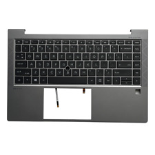 New For HP Zbook Firefly 14 G7 G8 Palmrest US W/Backlight Keyboard M36447-001 picture