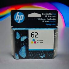 HP 62 Tri-Color Ink Cartridge C2P06AN Genuine OEM Expired 5/2023+ Factory Sealed picture