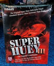 Super Huey III CD Rom Game The Legend Continues 2000 Helicoptor Simulator Sealed picture