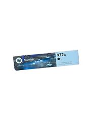 HP 972A Original PageWide Ink Cartridge Color Black # F6T80AN NEW EXP 10/2026 picture