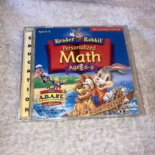 Reader Rabbit Personalized Math Age 6-9 CD Rom Win/Mac Version 1.2 picture