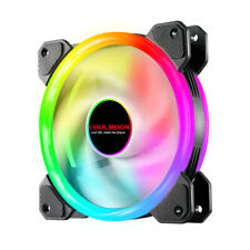 computer cooling ARGB fan 12cm LED Symphony color change silent chassis fan picture