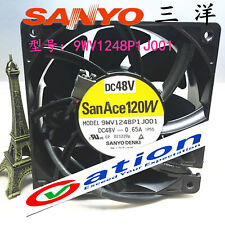 For 1pcs Sanyo SANACE120W 9WV1248P1J001 48V 0.65A 12038 4-wire fan picture