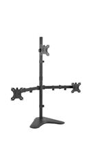 VIVO Triple Monitor Desk Stand Mount Standing Adjustable for 3 Screens up to 30