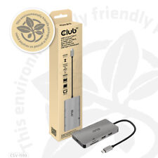 Club 3D B.V CSV-1593 USB-C Hub 8-in-1 HDMI USB-A RJ45 SD/Micro picture