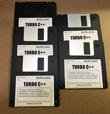 Vintage BORLAND Turbo C++ Ver 3.0 For DOS -3.5