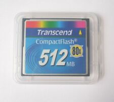 512MB Compact Flash Transcend CF Industrial 512M Memory Card 100% Genuine 80X picture