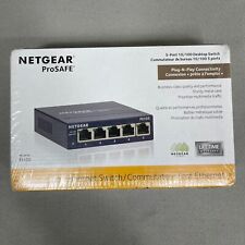 Netgear Prosafe 5-port 10/100 Desktop ethernet switch FS105 picture