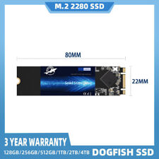 512GB 1TB 2tb 4tb 256g M.2 2280 SSD SATA3 Internal Solid State Drive Lot Dogfish picture