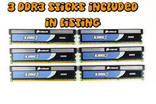 CORSAIR XMS3 6GB (3 x 2GB) 240-Pin DDR3 SDRAM 1600 (PC3 12800) Memory RAM picture