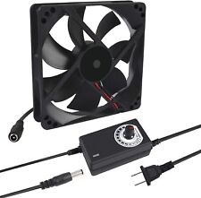 120Mm X 25Mm 110V 220V AC Powered Cooling Fan with Speed Controller 3V to 12V 1 picture