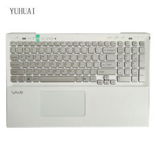 For Sony VAIO SVS151B11L SVS151C1GL SVS151G1GL US With backlight keyboard Silver picture