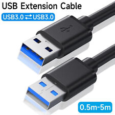 USB to USB 3.0 Cable Durable Male to Male Cord For PC/Hard Drive/Camera 2M 3M 5M picture