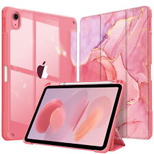 Slim Case for iPad 10th Gen (2022) Clear Back Shell Shockproof Smart Stand Cover picture