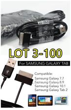 LOT Bulk USB Data Charger Cable for Samsung Galaxy Tab 2 10.1