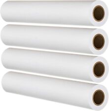 Top Notch Quality 36” x 150'- 4 Rolls 24 lbs Plotter Paper CAD Wide Format Rolls picture
