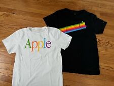 Two Genuine Apple Vintage Logo Shirts picture