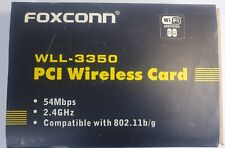 Foxconn WLL-3350 PCI Wireless Card New Old Stock picture