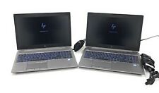 LOT of 2-HP ZBook 15 G6 Laptop 15.6