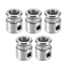 MK8 Drive Gear Direct Extruder Drive 5mm Bore for Extruder 5pcs picture
