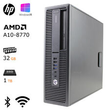 HP A10 CPU DDR4 32GB RAM 1TB SSD WiFi Bluetooth HDMI 705 G3 Windows 11 Computer picture