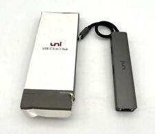 UNI USB C Hub 5-in-1 USB C to Ethernet Adapter Hub  picture