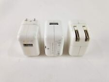 Set of 3 Apple 10W USB Wall Charger Block Power Adapter iPad iPhone iPod A1357 picture