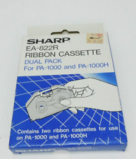 Vintage Sharp EA-822R Ribbon Dual Pack PA-10000H Cassette picture