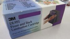3M Lamination Refill Cartridge DL951 Front & Back  Cartridge New Open Box picture