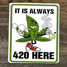 Mouse Pad Its Always 420 Here Weed Mary Jane picture