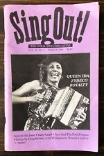 Sing Out Magazine Winter 1986 Queen Ida Zydeco Royalty, Judy Small picture
