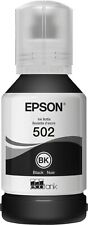 Epson 502 EcoTank Ink Black Ultra High Capacity Bottle 127 ml  Genuine (Sealed) picture
