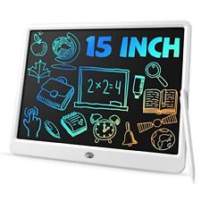 TEKFUN Easter Gifts for Kids, 15inch LCD Writing Tablet Drawing 15 Inch White picture