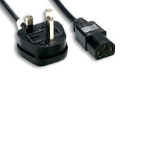 6 Ft USA IEC320 C13 3 Prongs to UK England BS1363 3 prongs Outlet AC Power Cable picture