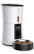 Automatic Cat Feeders - 4L Timed Cat Feeders for Dry Food Built-in Battery up... picture