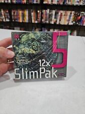 Belkin 5 Pack Slimpak CD-R 12x  700 Mb/80 Min P22319 New old stock Sealed 🇺🇸  picture