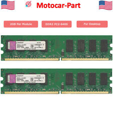 2x 2GB OEM RAM For Kingston PC2-6400 Desktop PC Memory DDR2 800Mhz 240pin DIMM picture