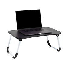 Adjustable Laptop Tray Lap Desk Stand Foldable Bed Table Reading Tray, Black picture