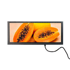 12.3inch LCD Monitor 1920x720 IPS LCD screen HDMI VGA USB Input Metal Case picture