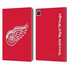 OFFICIAL NHL DETROIT RED WINGS LEATHER BOOK WALLET CASE FOR APPLE iPAD picture
